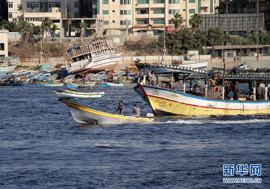 加沙：出海捕鱼