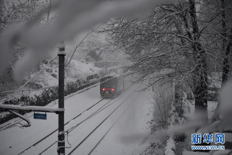 米兰降雪