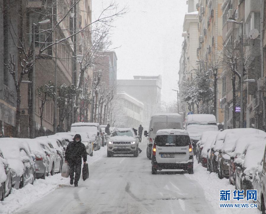 伊斯坦布尔降雪
