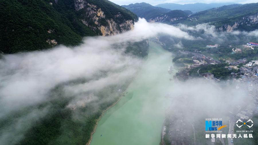 【“飞阅”中国】乌江边的千年古镇：绿水青山里的“世外桃源”