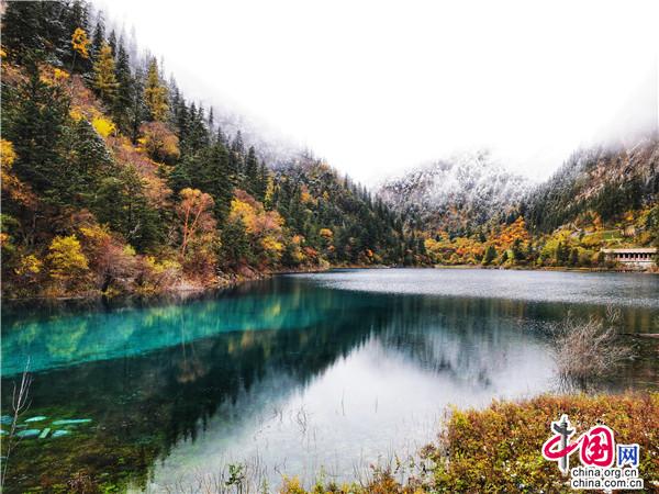 九寨沟金秋最美时 熏醉游人不知归
