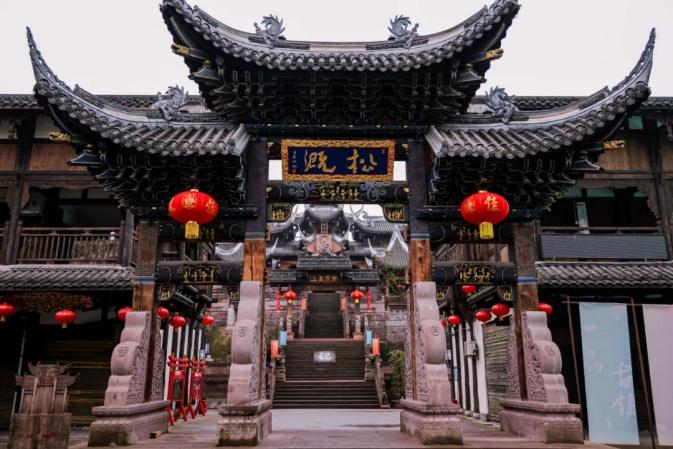 重现千年风采 重庆永川松溉古镇开街