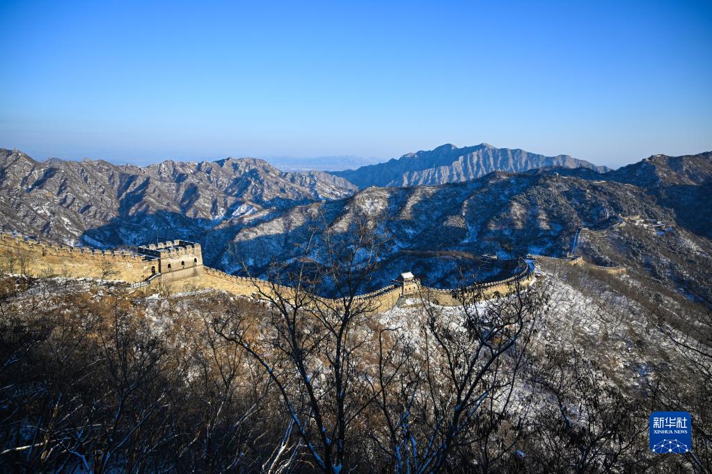 雪后慕田峪