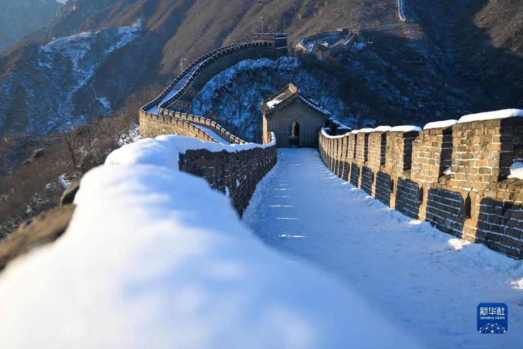 雪后慕田峪