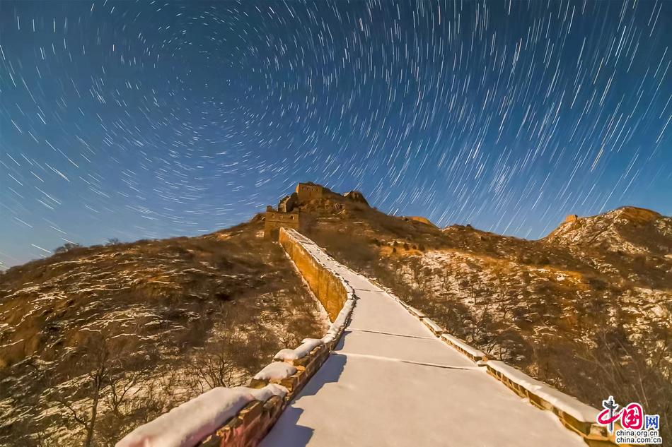 零下22度的月圆夜 金山岭长城的星空有多美？