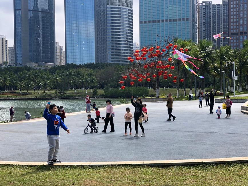 海口：踏青休闲 乐享春光