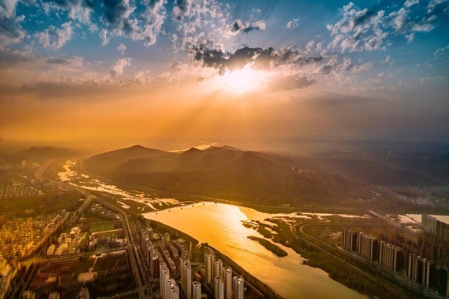河南汝阳:繁花似锦满眼春 山水汝阳,生态宜居。康向东摄
