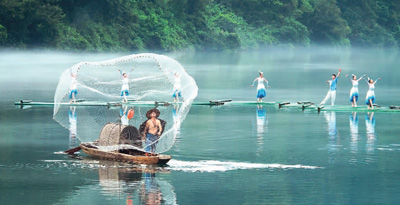 人间天上一湖水 万千景象在东江