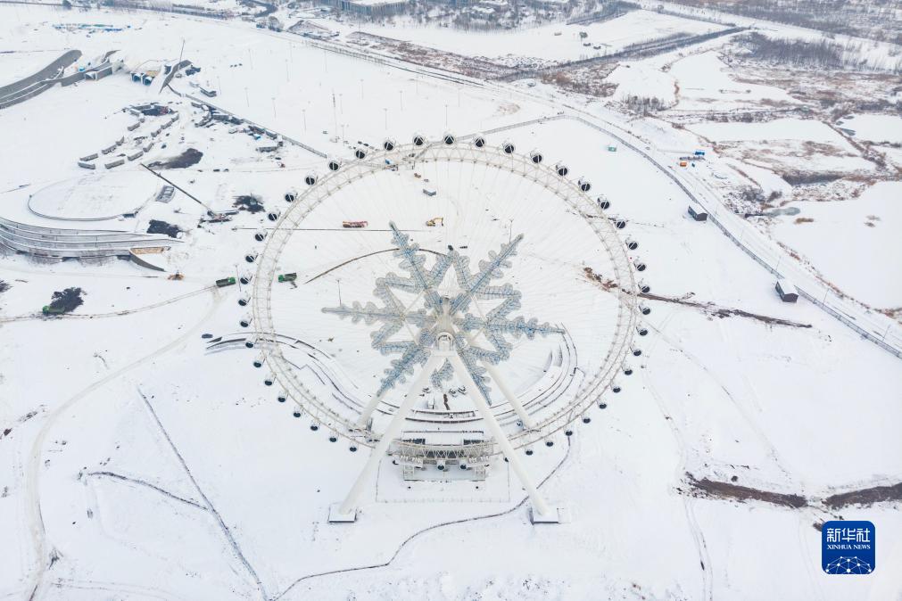 雪后冰城换银装