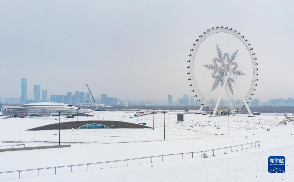 雪后冰城换银装