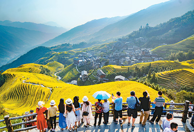 广西龙胜:梯田美 文旅兴