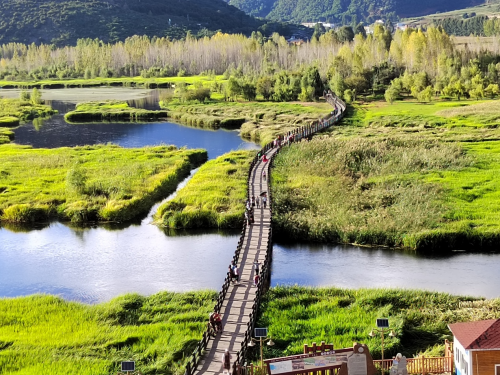 绿水青山带笑颜 泸沽湖景区生态环境保护治理显成效