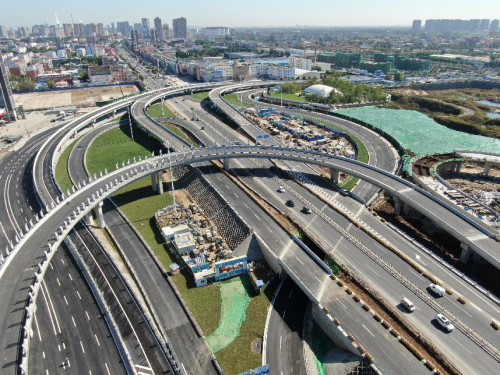 燕郊西出口改建项目建成通车 方便市民出行