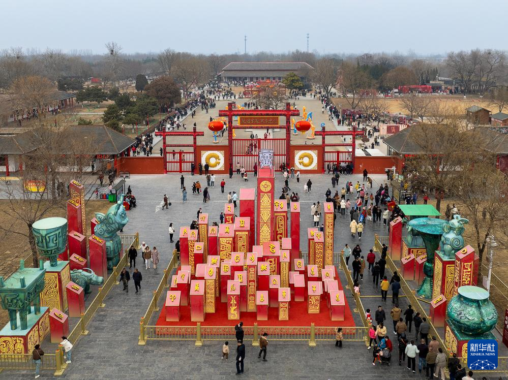 中原文旅“大餐” 体验十足年味