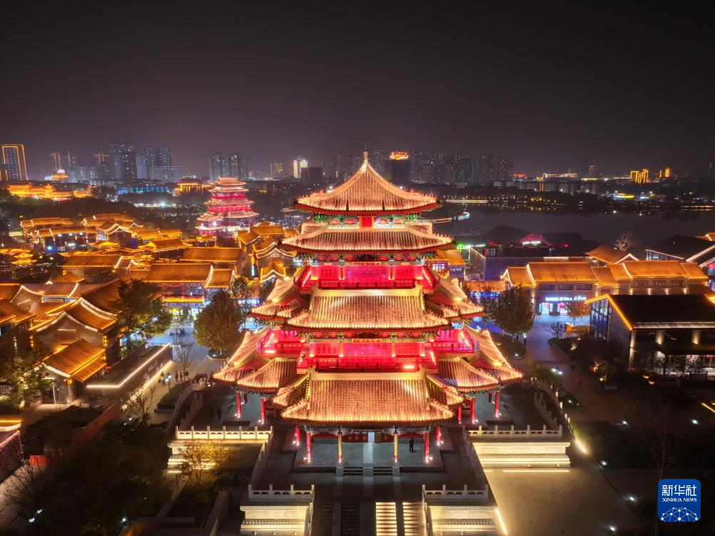 河北沧州:流光溢彩大运河畔