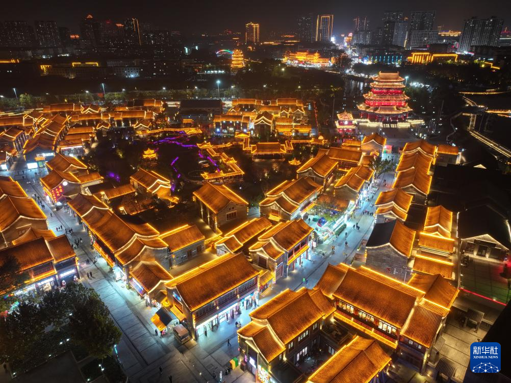 河北沧州:流光溢彩大运河畔